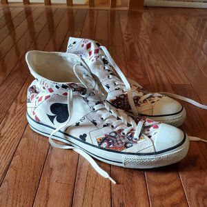 Converse All Star Playing Card Design Shoes